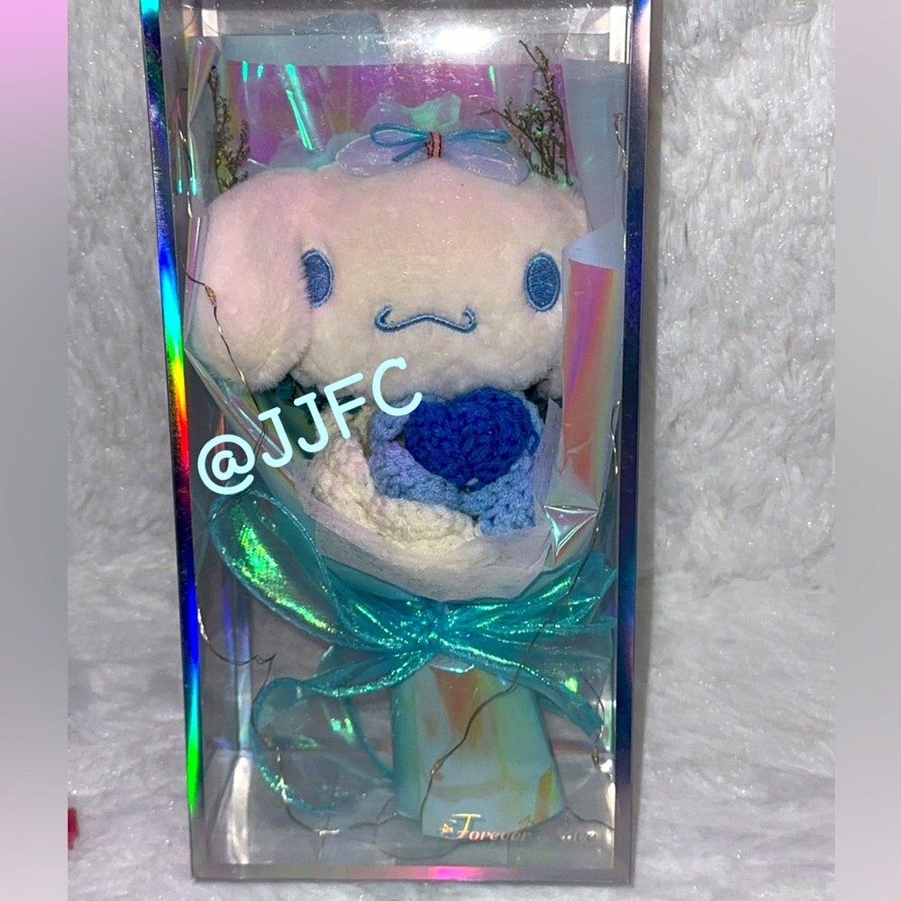 Sanrio Cinnamoroll Plush with Blue Accents